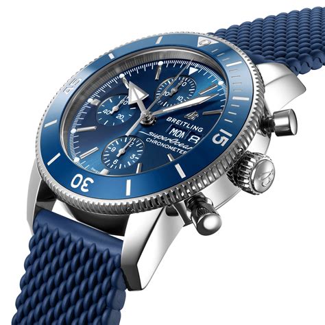 breitling superocean chrono blue|Breitling Superocean on sale.